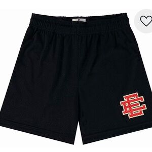 Black Eric Emaunal basketball shorts size medium